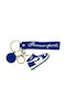 Metallic Blue Sneakers Keychain