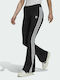 Adidas Adicolor Classics Παντελόνι Γυναικείας Φόρμας Καμπάνα Μαύρο