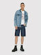 Only & Sons Herrenshorts Jeans Blau