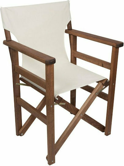 Politishome Director Chair Cover Ecru 46.5x79cm Politishome Director Chair Cover Ecru 46.5x79cm