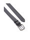 Mcan Men's Leather Belt Black