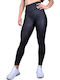 Everyday Women's Long Firming High Waist & Push Up Black Leggings