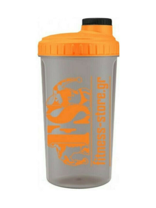 Fitness Store Shaker Πρωτεΐνης 700ml Πλαστικό Γκρι