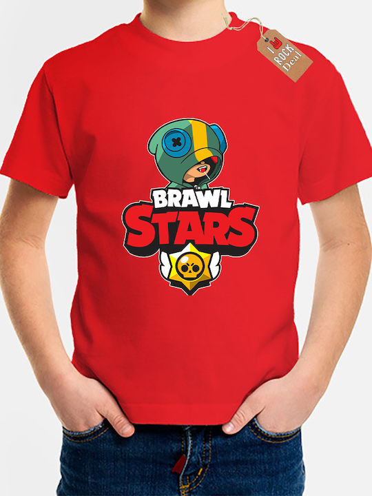 Kinderoberteile Rote Brawl Stars