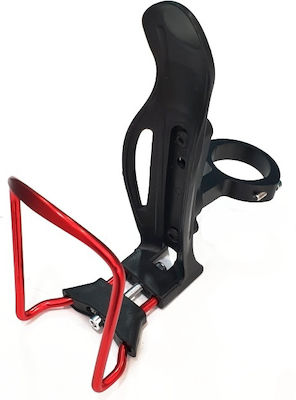 Accessory for Electric Scooter Metal Cup Holder for E-scooter Black-Red in Black Color