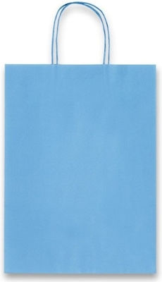 Paper Gift Bag Blue 22cmx10cmx31cm