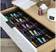 Plastic Drawer Organizer For Clothes in Black Color 32x32x12cm 1pcs