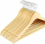 Clothes Hanger Brown 10pcs