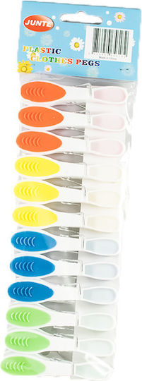 Clothespins made of Silicone 12pcs Multicolour