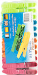 Plastic Clothespins 24pcs