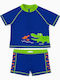 Playshoes Kids Sun Protection Swimwear Set Blue
