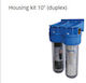 Cronus O' Ring Water Filtration System Double Under Sink / Central Supply Micron 3/4'' Cronus O’ring Carbon 5m 1817333