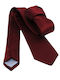 Synthetic Men's Tie Monochrome Red