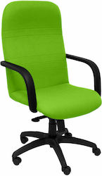 Letur Bali Office Chair with Fixed Arms Πράσινο Φιστικί P&C