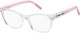 Tommy Hilfiger Transparent Plastic Eyeglass Frame TH0080 900