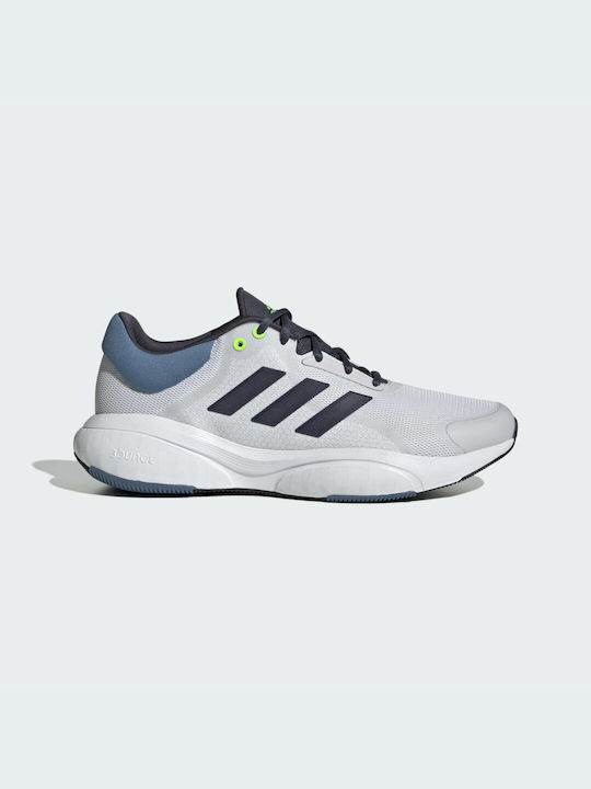 Adidas Response Ανδρικά Αθλητικά Παπούτσια Running Dash Grey / Shadow Navy / Solar Green
