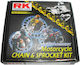 RK Σετ Γρανάζια Αλυσίδα (15-36-428) για Yamaha Crypton 110