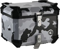 Coocase Мотоциклетен Куфар От Алуминий 45л Тъме...