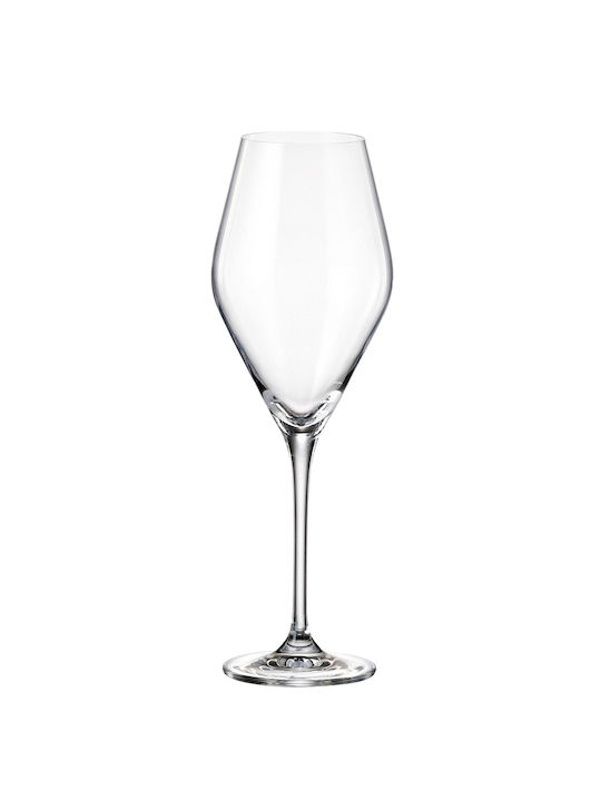 Bohemia Loxia Glass for White Wine made of Crystal Goblet 470ml