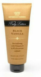 Saponificio Varesino Black Vanilla Feuchtigkeitsspendende Lotion Körper mit Duft Vanille 400ml