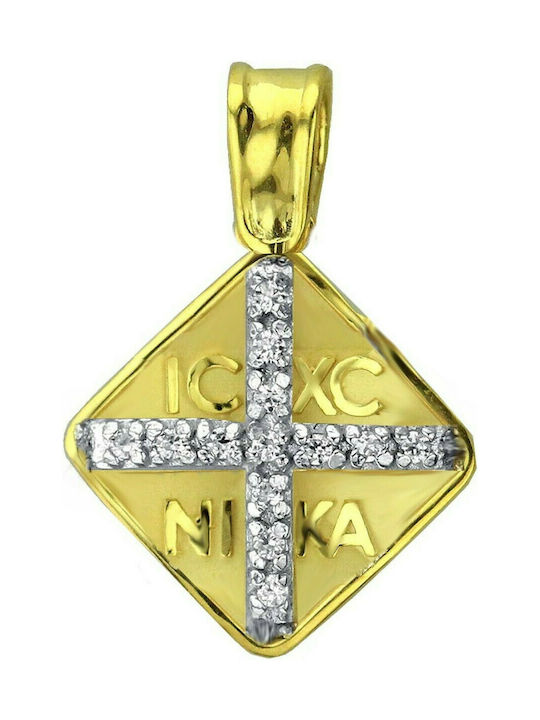 Pendant Kids Talisman Constantine from Gold 14K