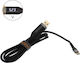Moxom MX-CB39 USB 2.0 Cable USB-C Male - USB-A Black 1m