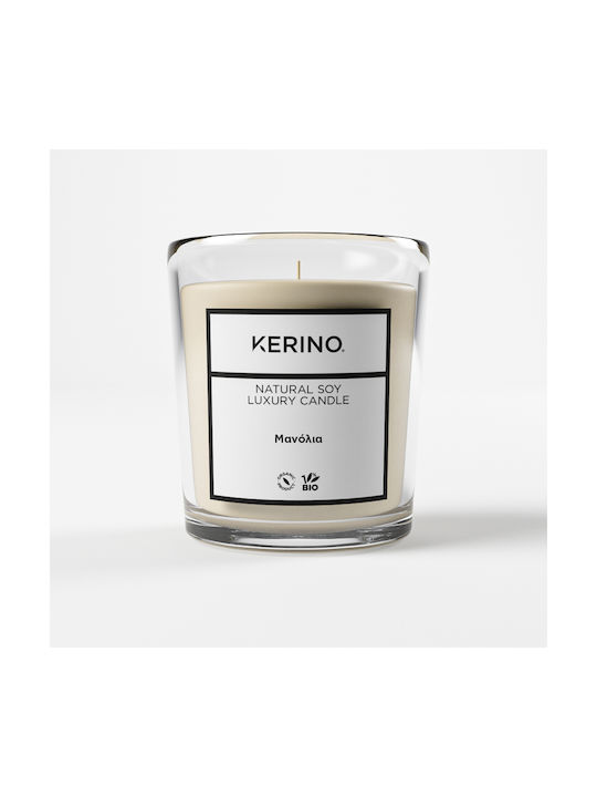 Kerino Aromatic Soy Candle in Jar with Magnolia...