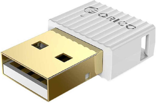 Orico USB Bluetooth 5.0 Adapter Λευκό (BTA-508-WH-BP)