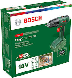 Bosch EasyDrill 18V-40 Δραπανοκατσάβιδο Μπαταρίας 18V Solo