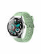 Egoboo SN90 Smartwatch με Παλμογράφο (Μέντα)