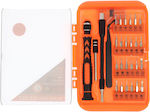 Jinfeng Screwdriver with 28 Interchangeable Tips