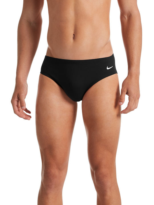 Solid Racing Briefs Ανδρικό Μαγιό Slip Μαύρο