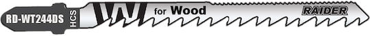 Raider WT244DS Blade for Wood 75mm 2pcs