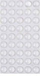 Emuca 8171020 Round Furniture Protectors with Sticker 10mm 50pcs