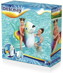 Bestway Flash N Splash Saltea umflabilă Ride On pentru piscină cu mânere 157cm