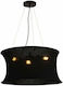 Viokef Trumpet Pendant Lamp 3xE27 Black