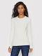 Guess Women's Long Sleeve Pullover White