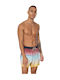 Herren Badebekleidung Shorts Mehrfarbig mit Mustern