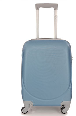 Playbags PS219-18 Βαλίτσα Καμπίνας με ύψος 52cm σε Γαλάζιο χρώμα