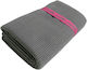 Solart Towel Body Microfiber Gray 175x110cm.