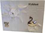 wish book with theme swan in gold plexi glass and name possibility koufeta 02