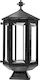 Metallic Memorial Candlestick Black Pearl 17x17x33cm