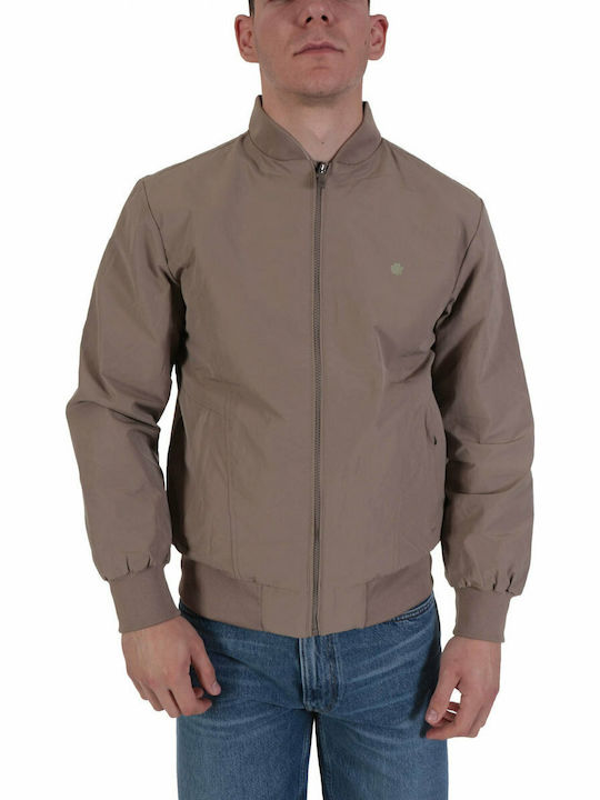 Geci Bomber cu Două Fețe Bej / Verde