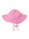 I-Play Παιδικό Καπέλο Bucket Υφασμάτινο Αντηλιακό Ροζ