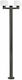 Faro Barcelona Muffin Outdoor Floor Lamp Post 15W IP44 for E27 Socket Black