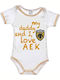 AEK Mâneca scurta Alb