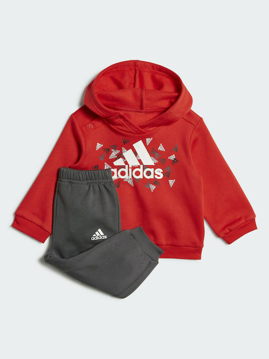 Adidas Σετ Φόρμας για Αγόρι Κόκκινο Badge Sport Graphic