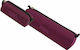 Polo Fabric Dark Purple Pencil Case Wallet with...