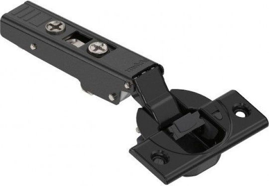Blum Clip Top Metallic Cabinet Hinge Corner with Brake Μαύρο 110º