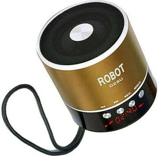 Robot 028U Portable Radio Battery with USB Gold
